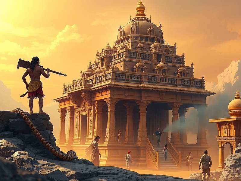 Temple Run Game Ending Scene