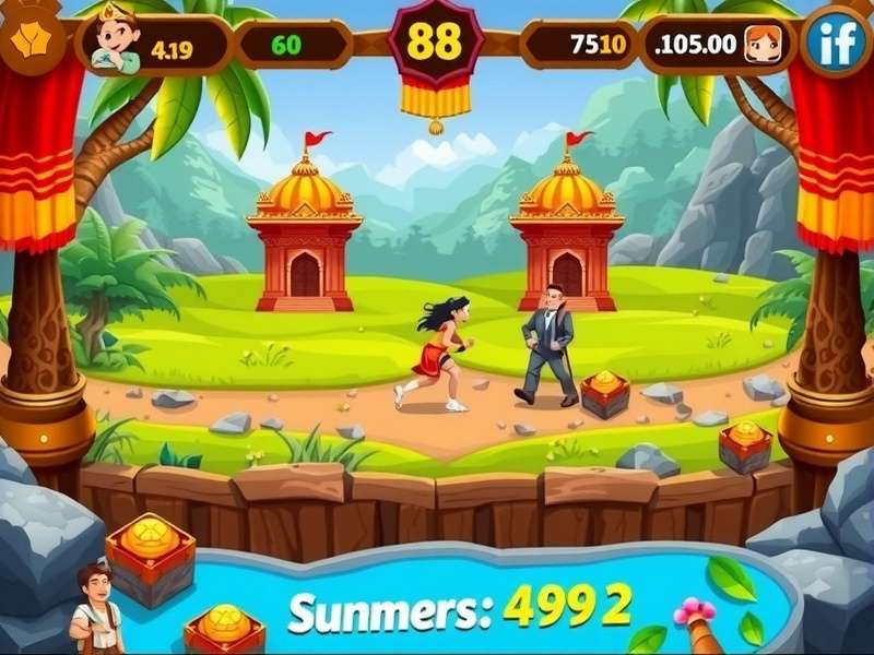 Temple Run Two Player Gameplay
