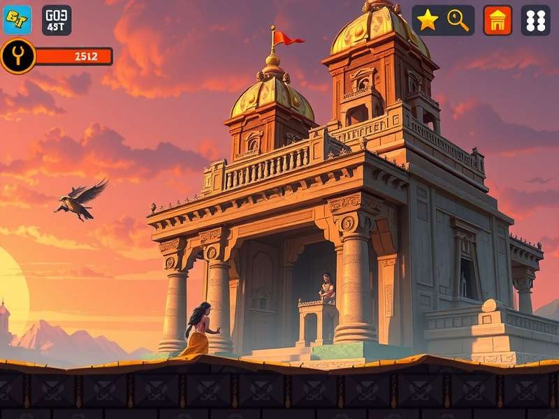 Temple Run Gameplay Screenshot