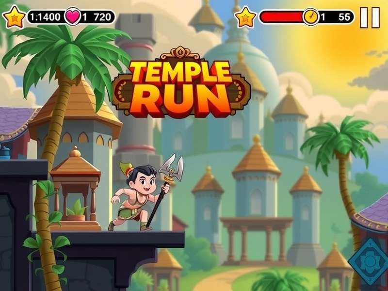 Temple Run Google Play Store Screenshot