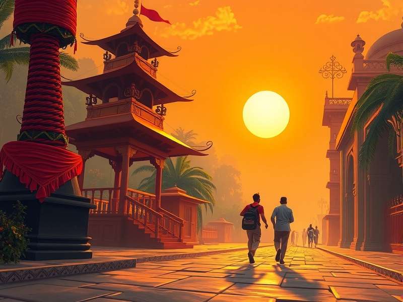 Temple Run 12 Tyre Gana gameplay screenshot
