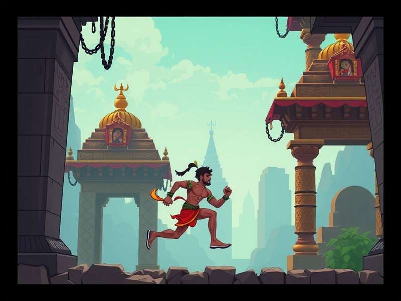 Temple Run Gameplay Screenshot
