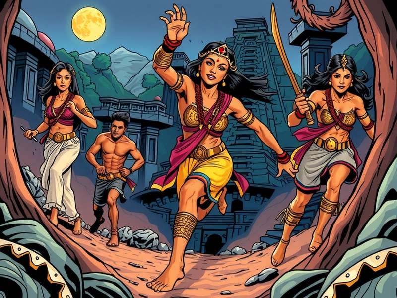 Temple Run Comics Cover