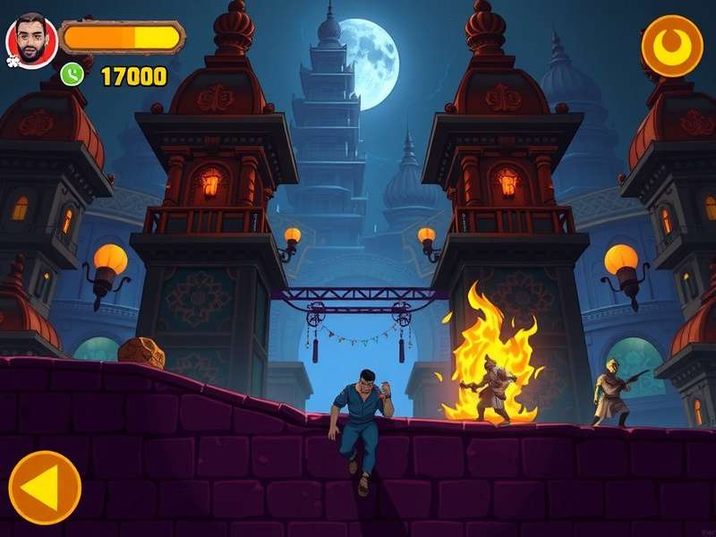 Temple Run Death Screen Example