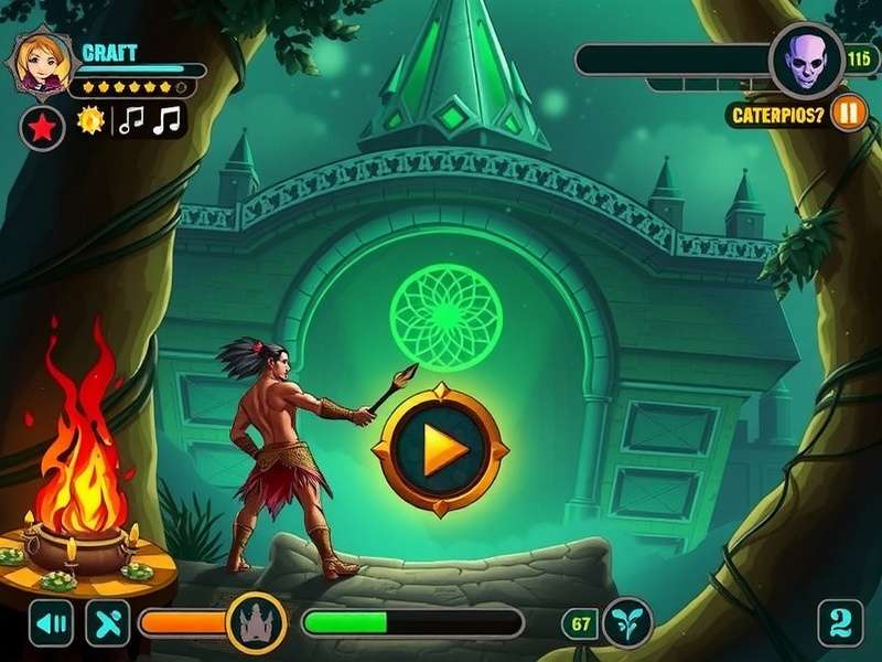 Temple Run Oz Emerald City Gameplay Screenshot