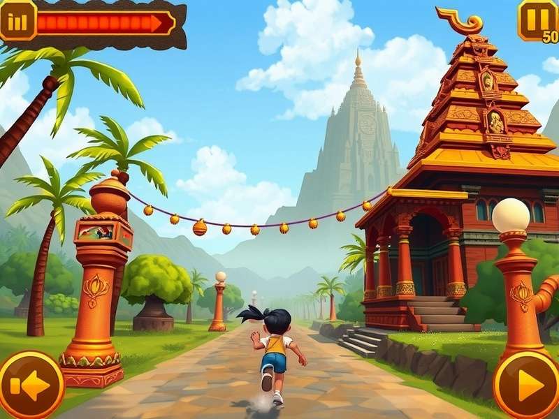 Temple Run Game Screenshot