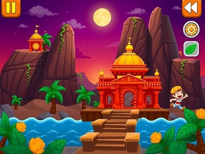 Temple Run 2 iPhone Gameplay Screenshot