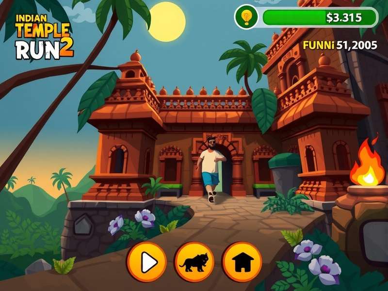 Temple Run 2 Game Main Character Running