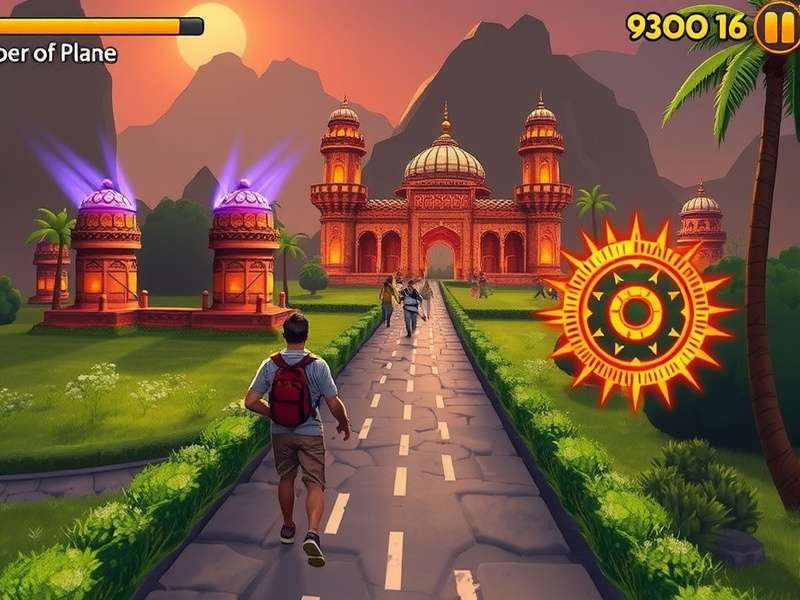 Temple Run Endless Runway Gen-3 gameplay screenshot