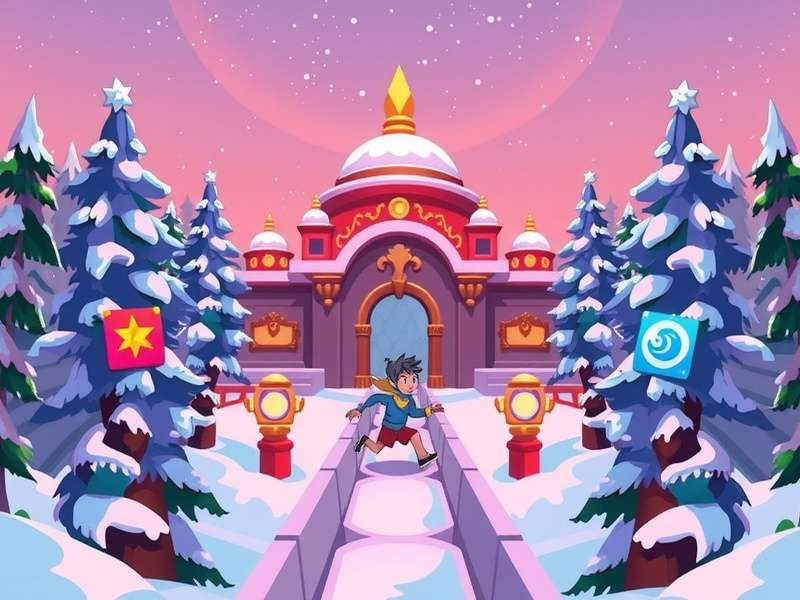 Temple Run Snow Pokimane Character