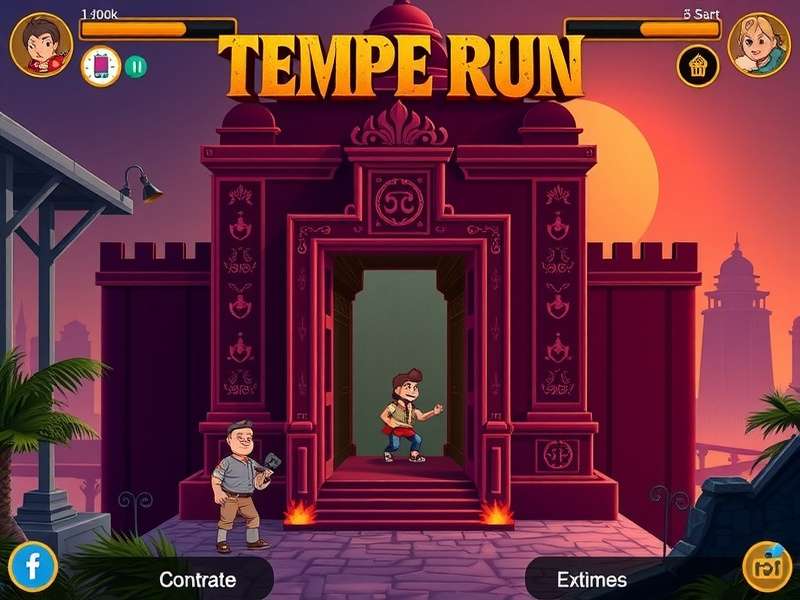Temple Run PC Game Screenshot