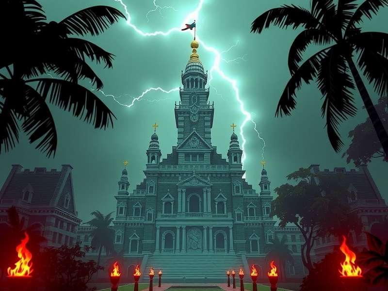 Temple Run Texas in Trouble Game Over Scene