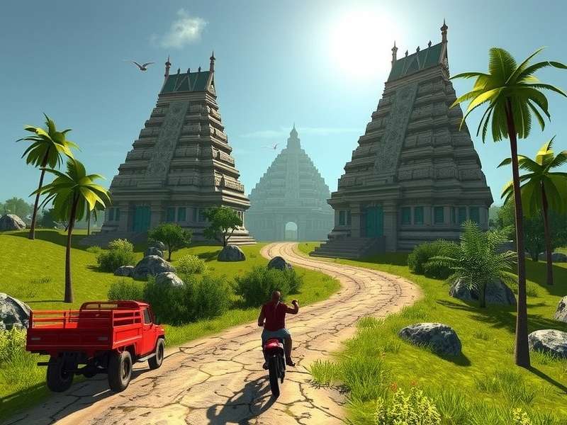 Temple Run Mod 2016 GMC gameplay screenshot