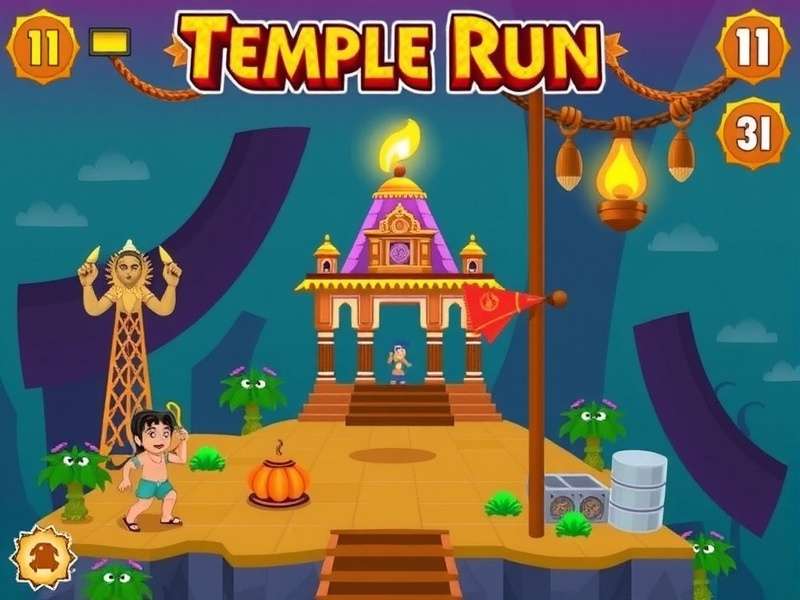 बच्चों के लिए Temple Run गेम