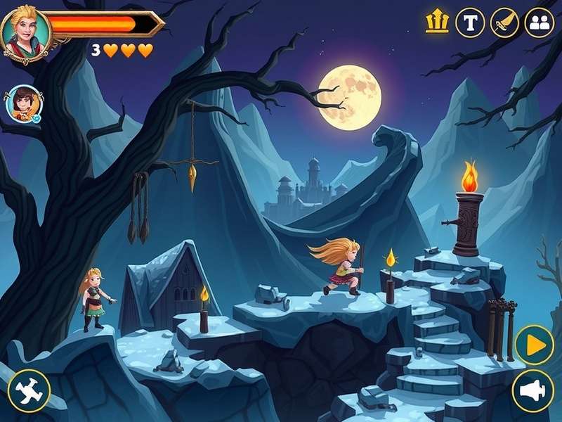 Temple Run 2 Freya Cold Heart Character