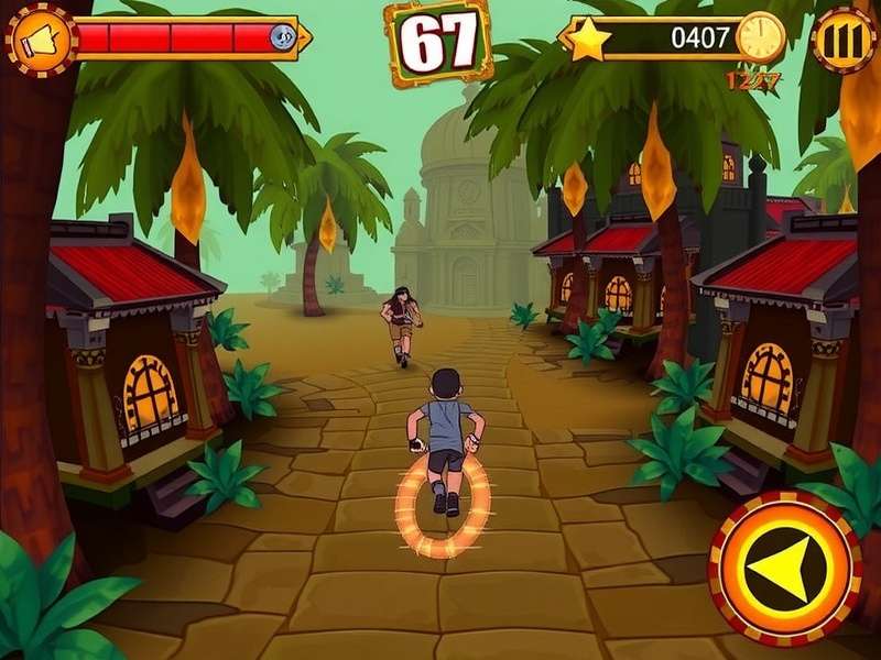 Temple Run 2011 Gameplay Screenshot