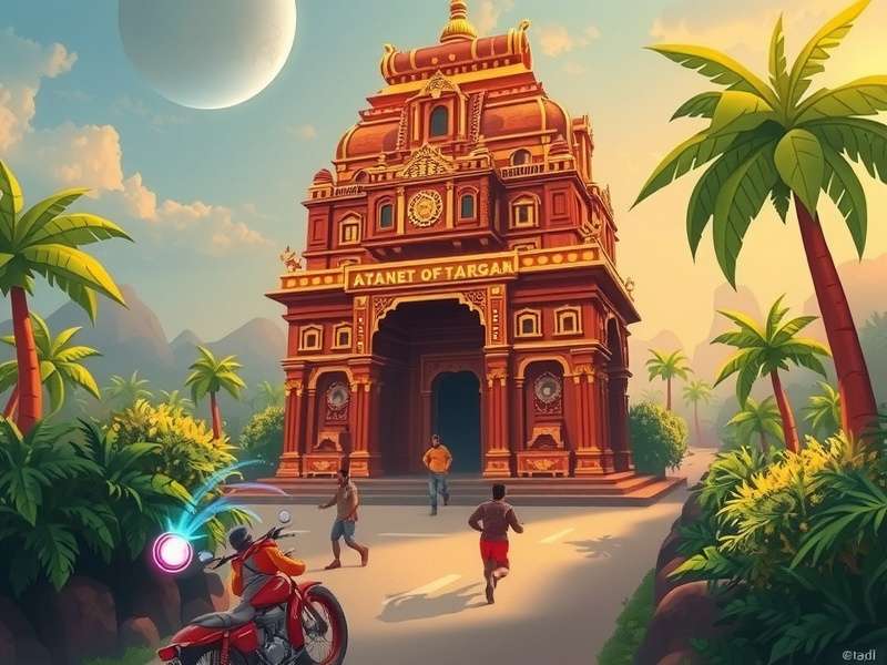 Temple Run Desktop Gameplay Screenshot