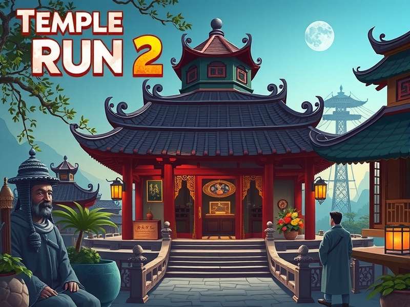 Temple Run 2 Chinese Version Enchanted Palace Gameplay