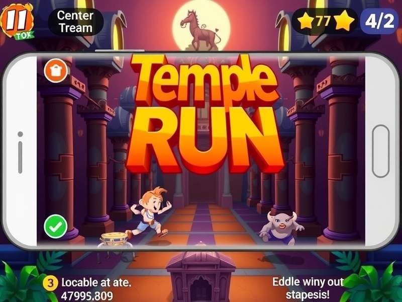 Temple Run Gameplay on Mobile