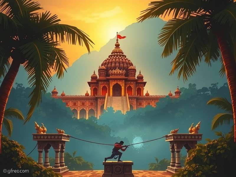 Temple Run Free Fire gameplay screenshot