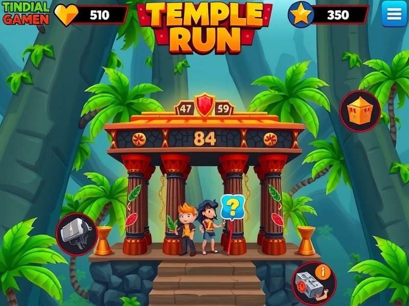 Temple Run 3D Unblocked 66 Super गेमप्ले
