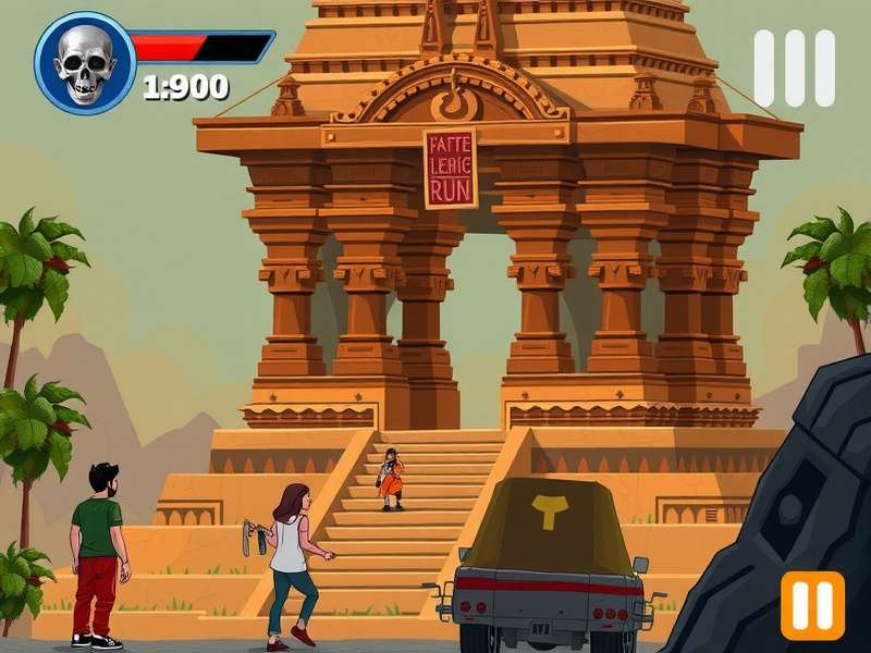 Temple Run gameplay video screenshot