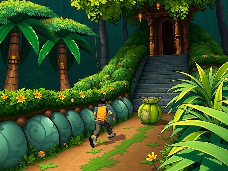 Temple Run 2 Gameplay with Organic Fertilizer