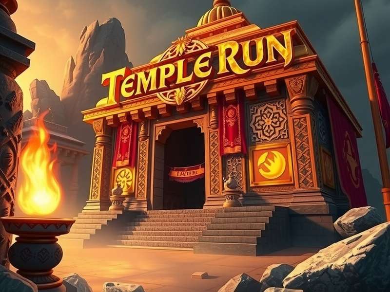 Temple Run Gameplay Screenshot