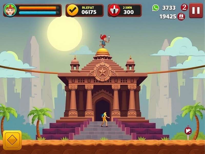 Temple Run ब्राउज़र गेमप्ले