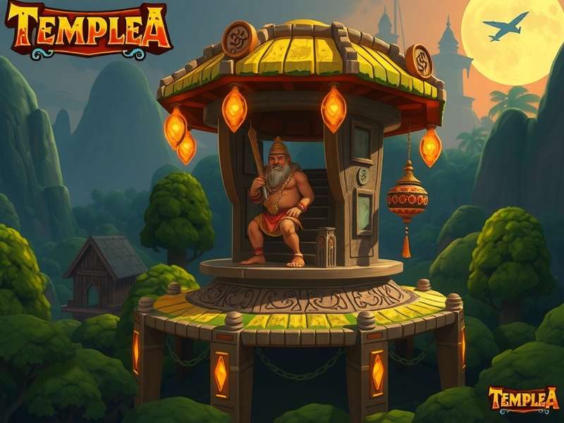 Temple Run 1 Gameplay Screenshot