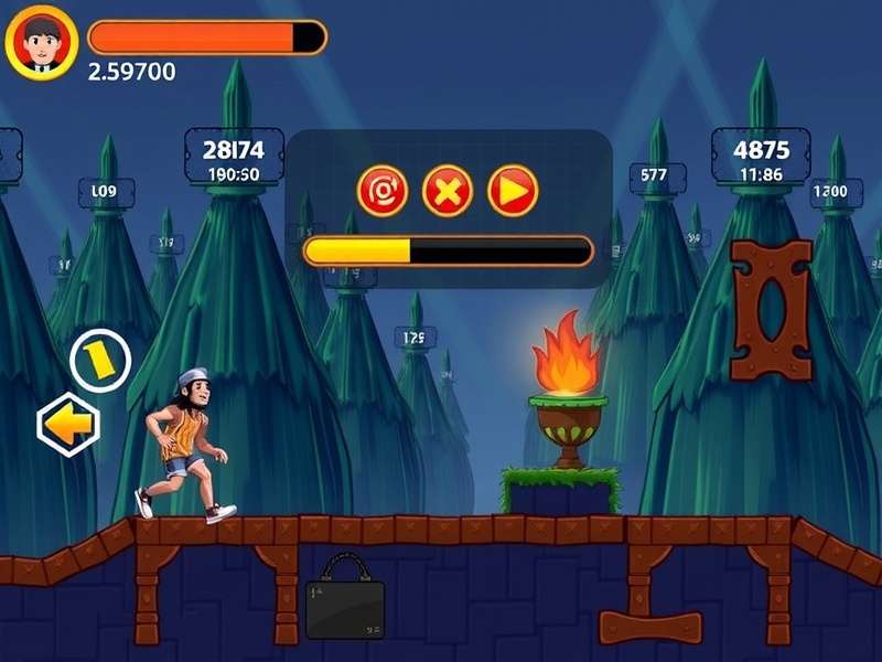 Temple Run Developer Consoles Interface