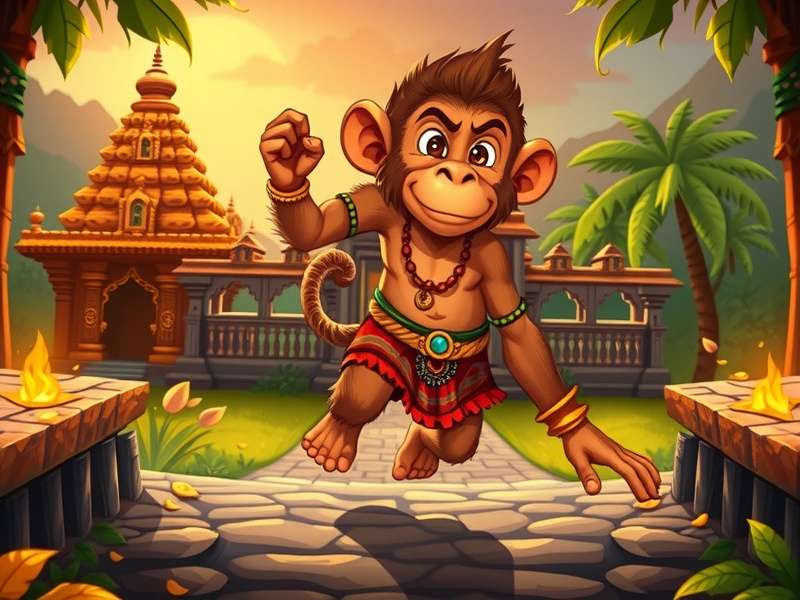 Temple Run में बंदर का मजेदार साउंड इफेक्ट