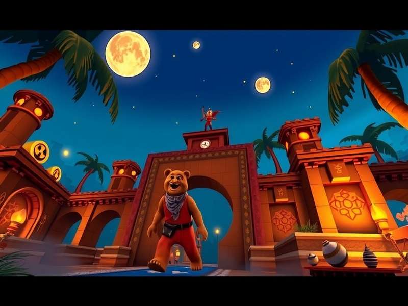 Temple Run Braydon Build-A-Bear Character