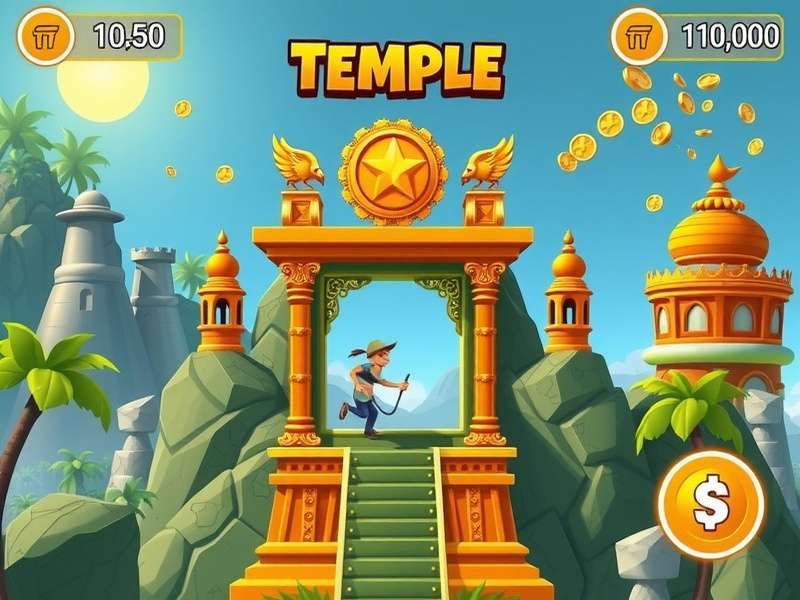 Temple Run Gameplay with 150 Million Coins