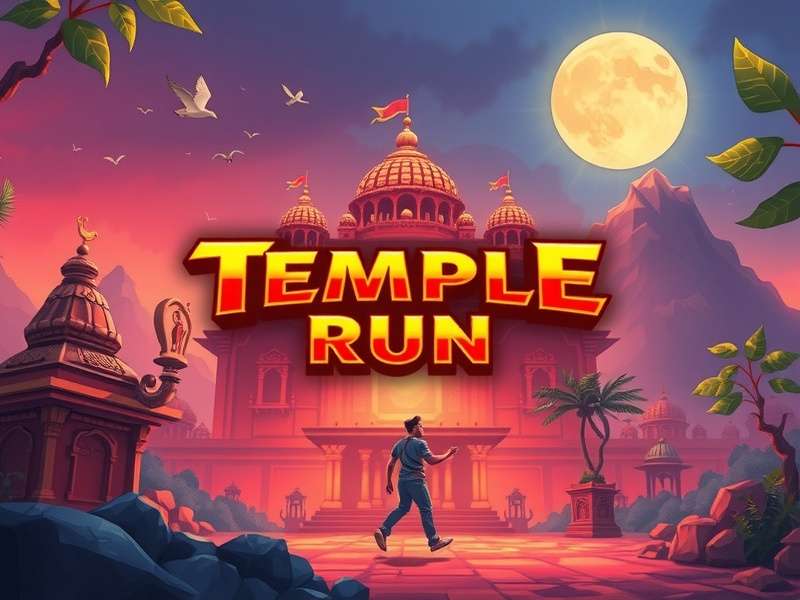 Temple Run Gameplay on Computer