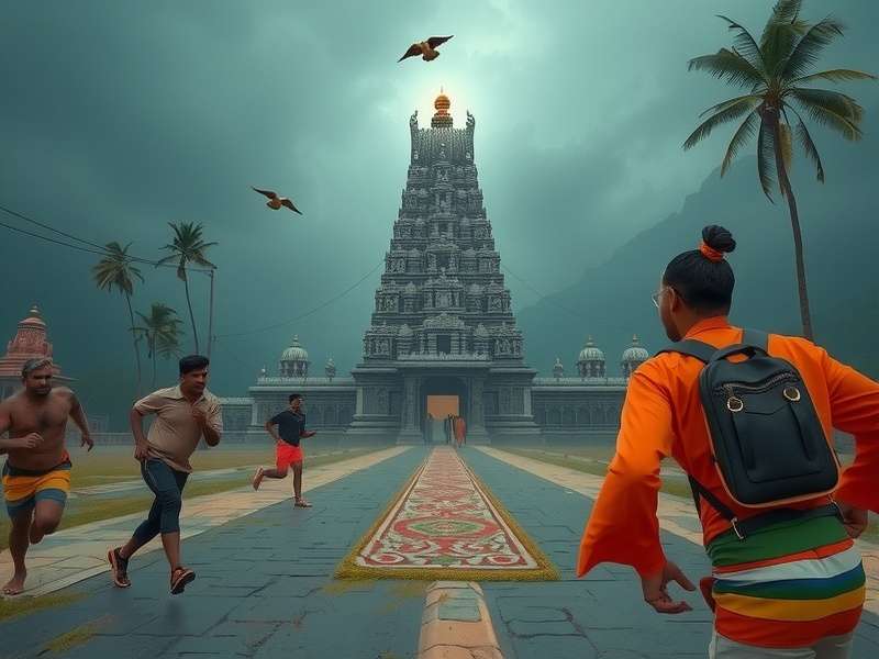 Temple Run Thedi गेमप्ले