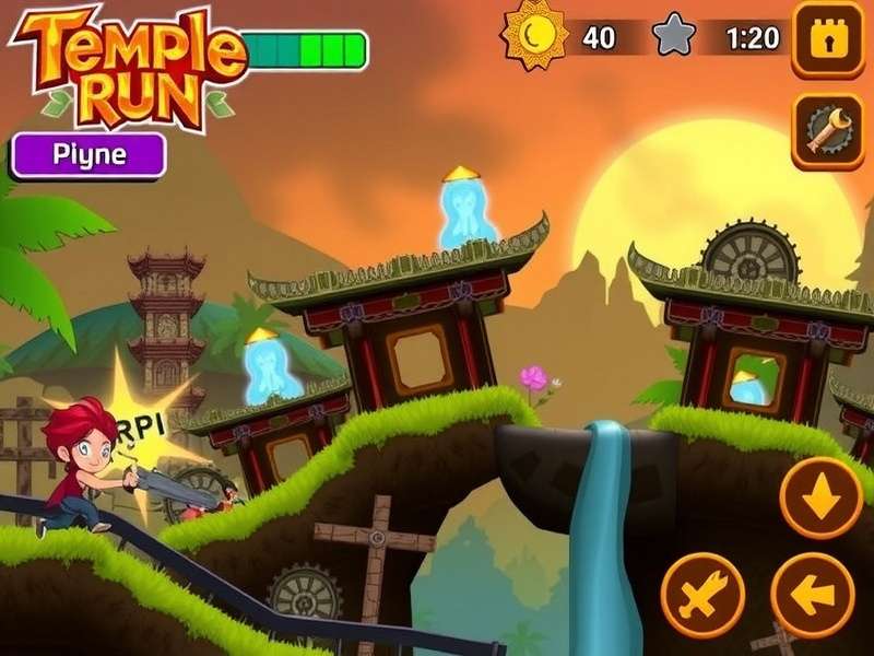 Temple Run 2016 Mod APK Gameplay