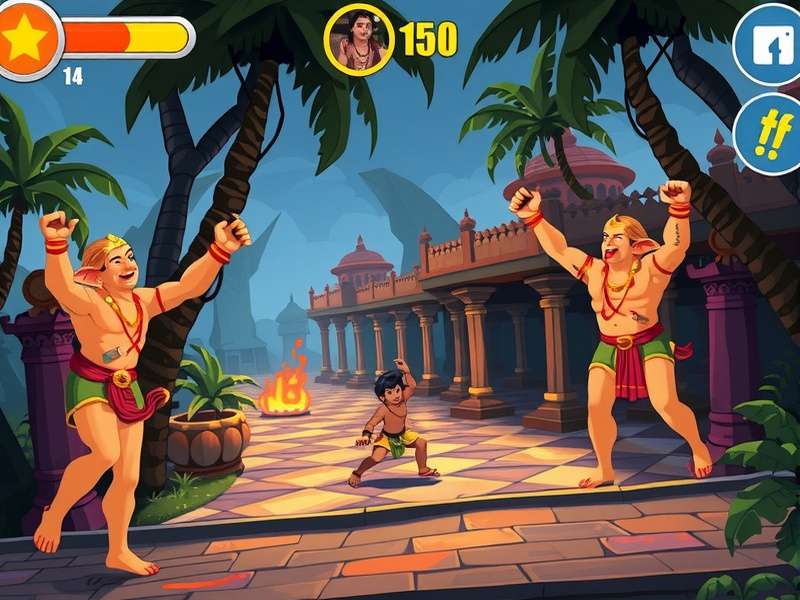 Temple Run Game Over Screen Example
