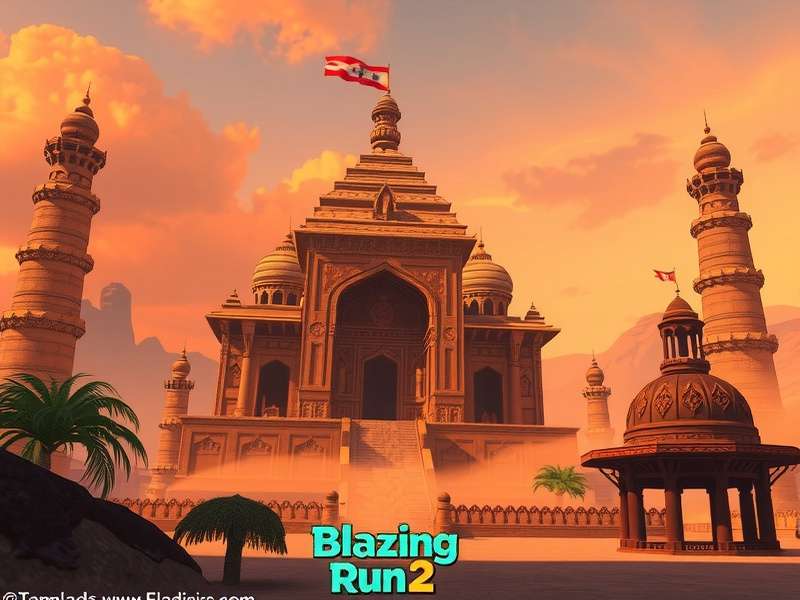Temple Run 2 Blazing Sands gameplay screenshot