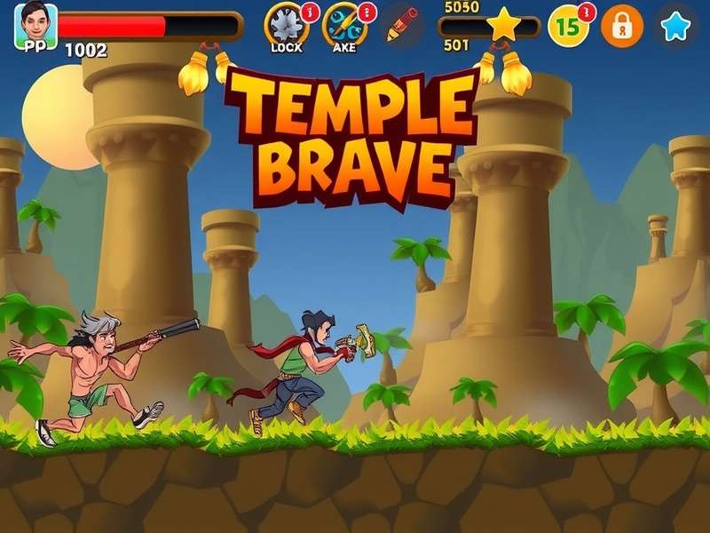 Temple Run Brave Game Screenshot