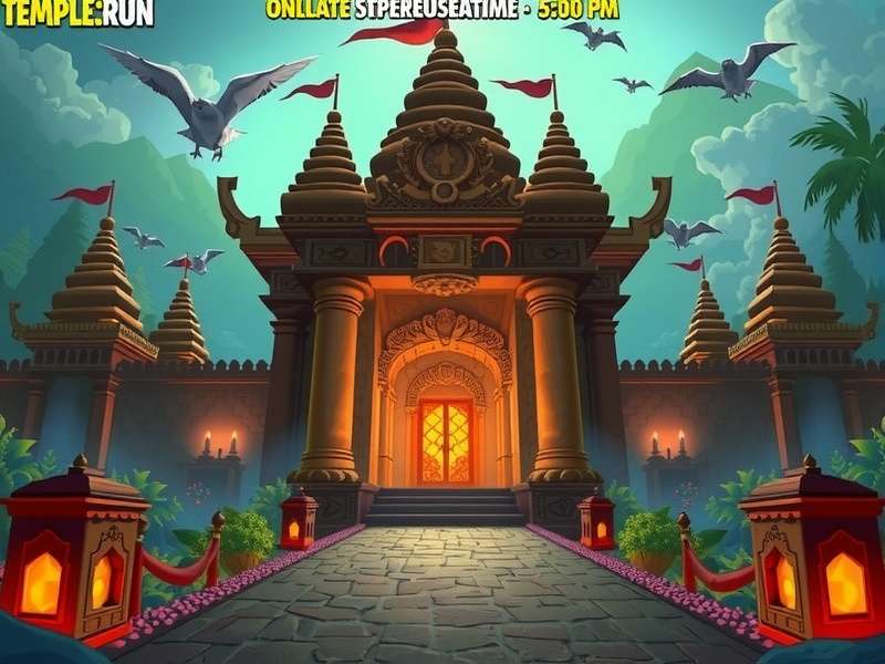 Temple Run Game Ending Scene