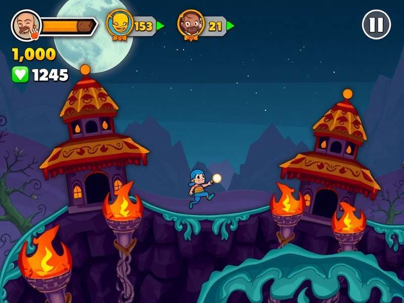 Temple Run 1 Squid Character Gameplay