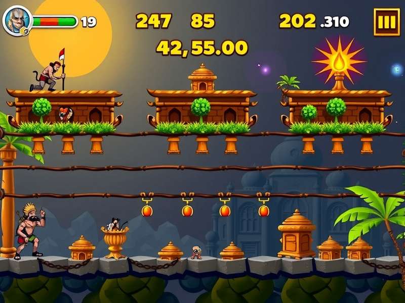 Temple Run Gameplay Screenshot