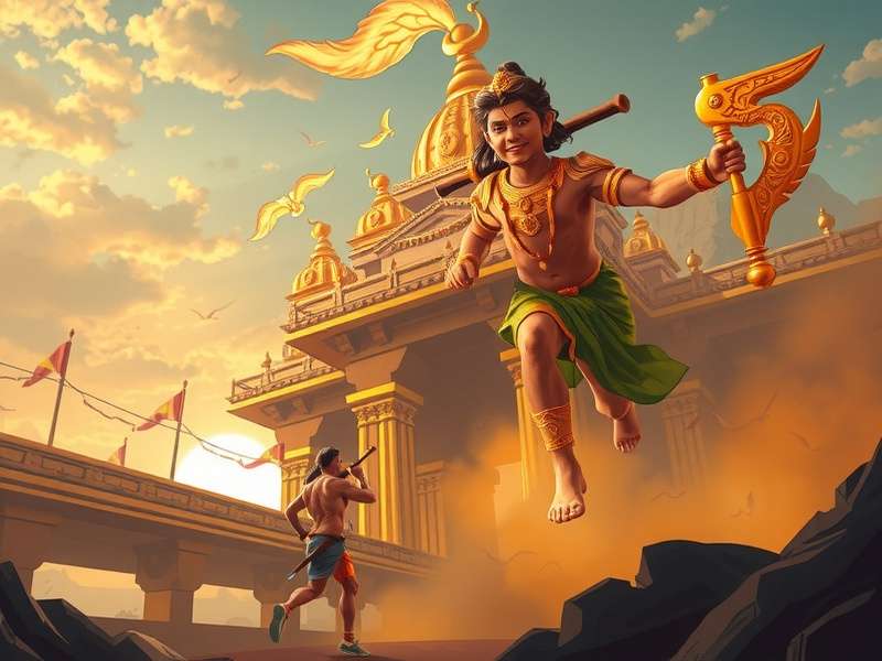 टेम्पल रन गोल्डन आइडल गेमप्ले