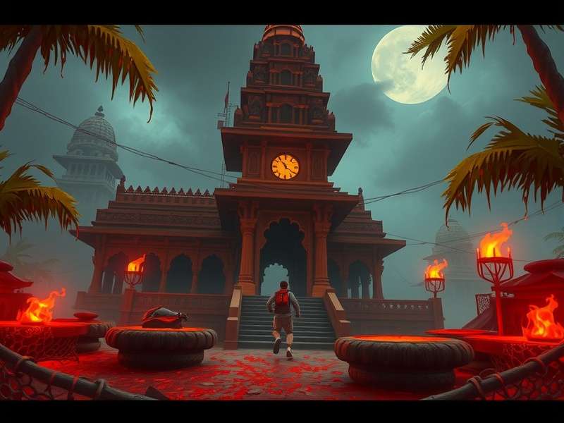 Temple Run 2 VRPC Blood गेमप्ले