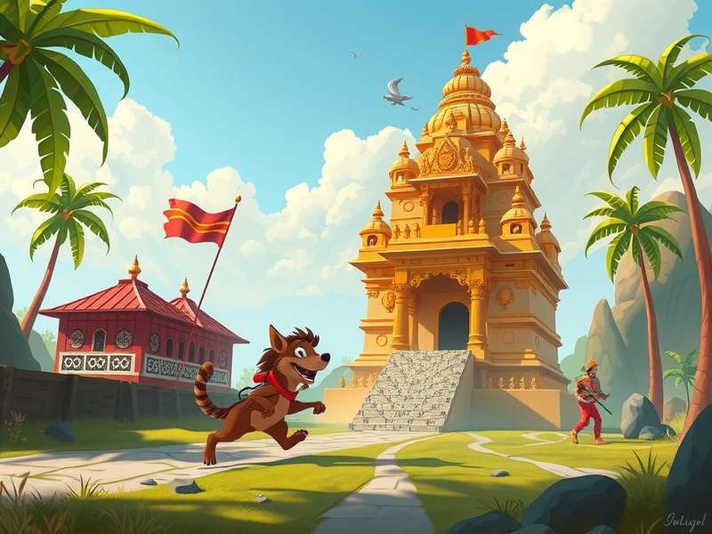 Fox pet Temple Run 2