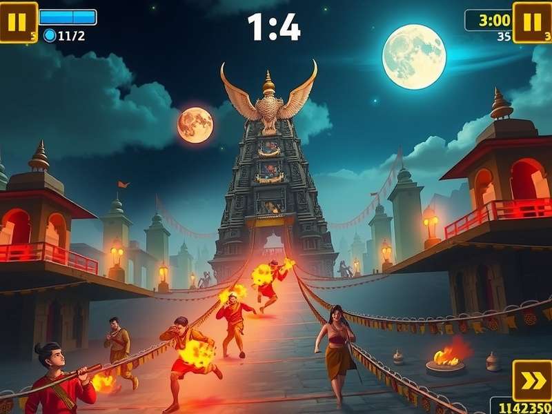 Temple Run Flash Gameplay