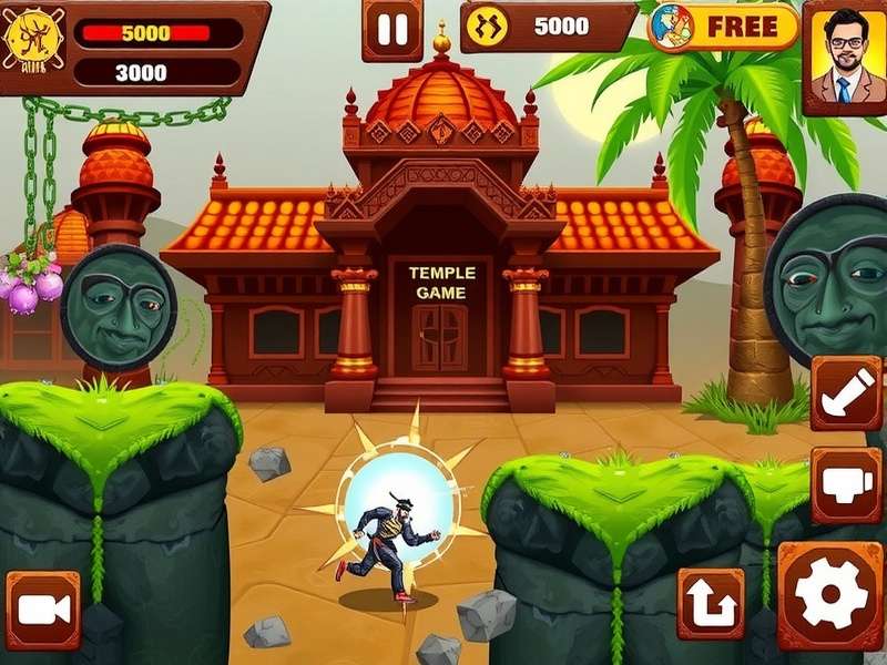 Temple Run Gameplay Screenshot