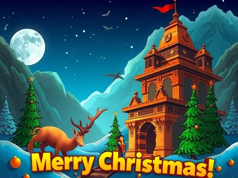 Temple Run 2 Merry Christmas Gameplay