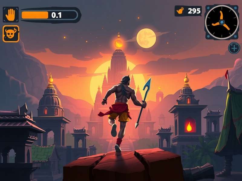 Temple Run Game High Score Finish Image